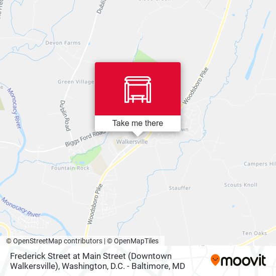 Frederick Street at Main Street (Downtown Walkersville) map