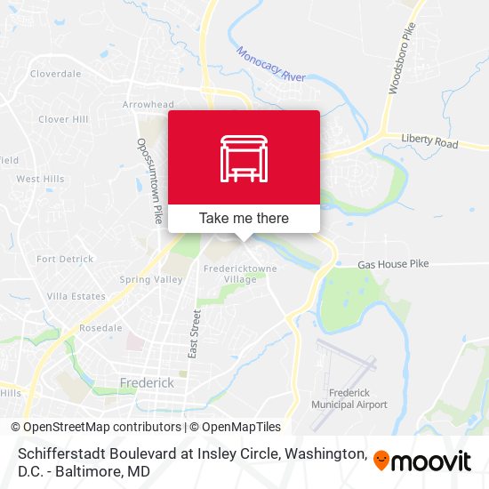 Schifferstadt Boulevard at Insley Circle map