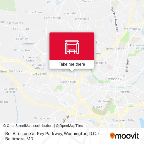 Mapa de Bel Aire Lane at Key Parkway