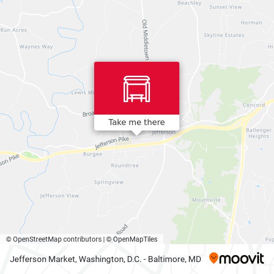 Mapa de Jefferson Market