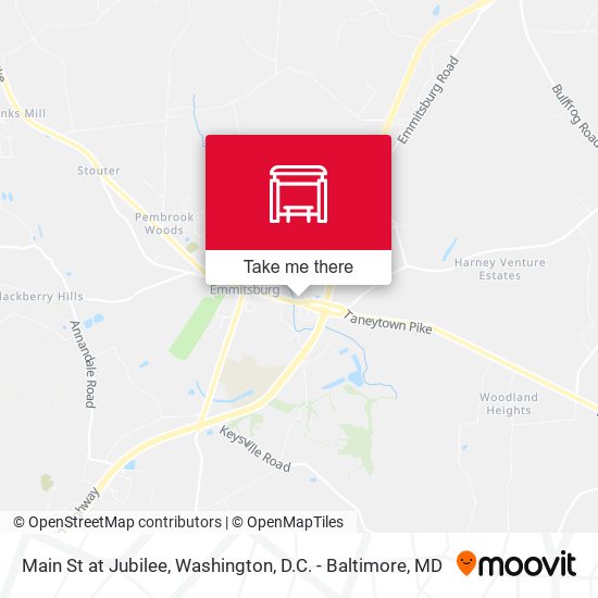 Main St at Jubilee map