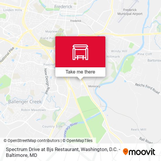 Mapa de Spectrum Drive at Bjs Restaurant
