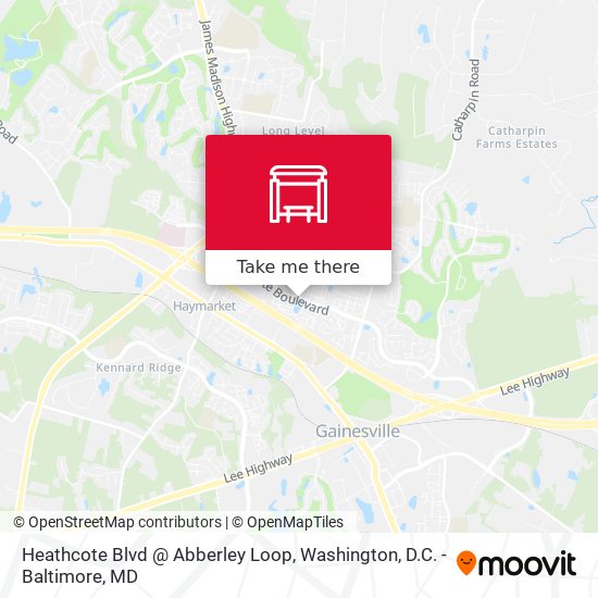 Heathcote Blvd @ Abberley Loop map