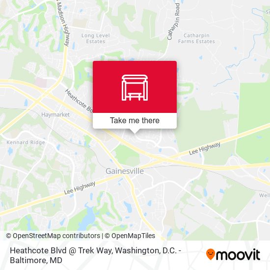 Heathcote Blvd @ Trek Way map