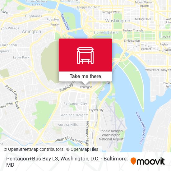 Mapa de Pentagon+Bus Bay L3