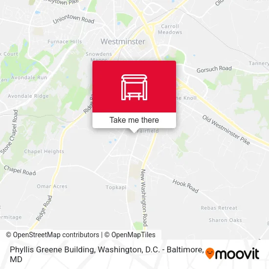 Phyllis Greene Building map