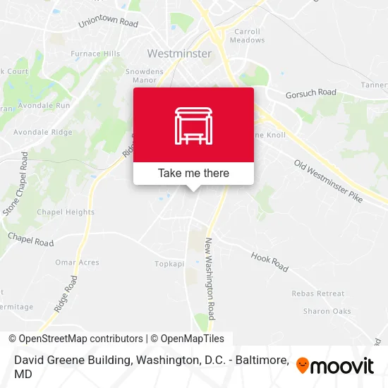 David Greene Building map