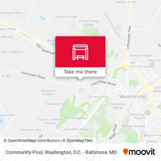 Community Pool map