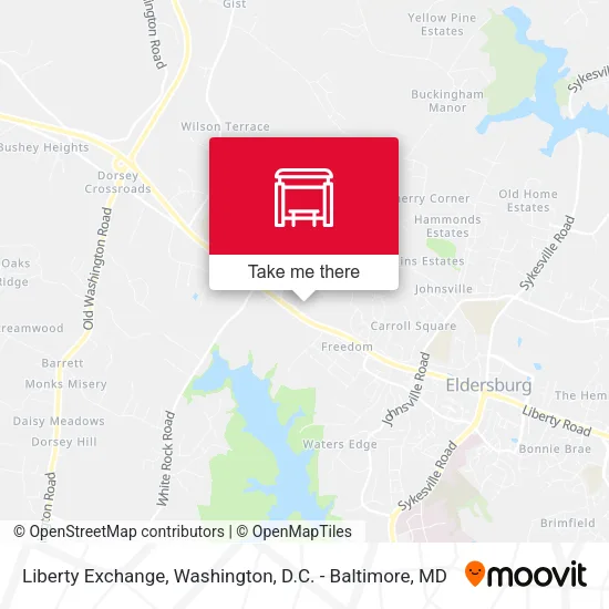 Liberty Exchange map