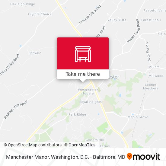 Manchester Manor map