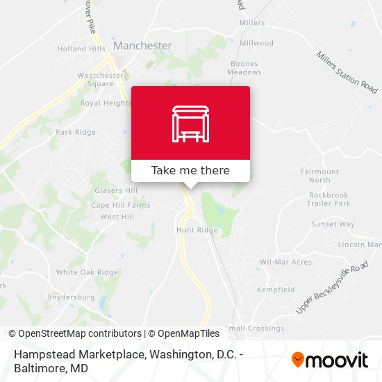 Hampstead Marketplace map