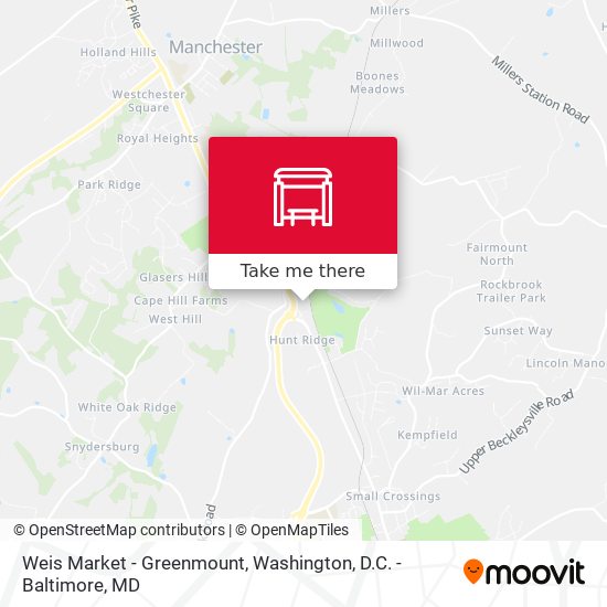 Mapa de Weis Market - Greenmount