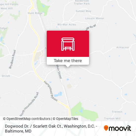Dogwood Dr. / Scarlett Oak Ct. map