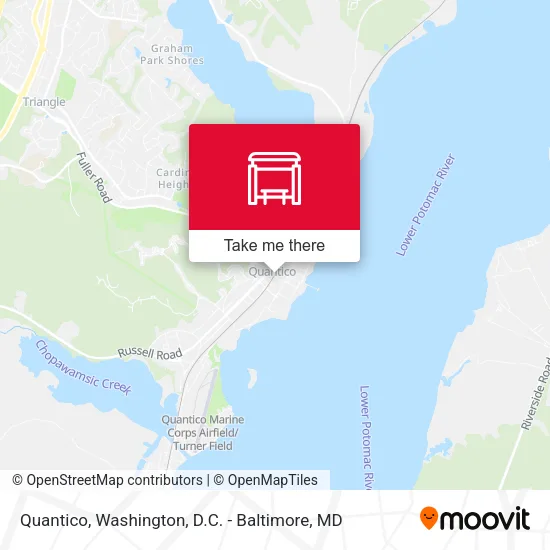 Mapa de Quantico