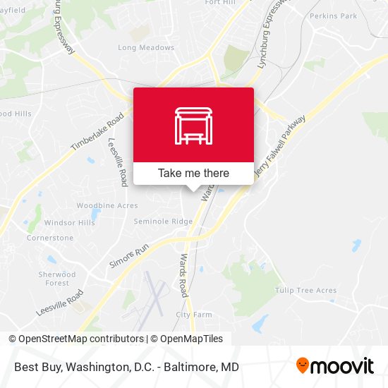 Best Buy map