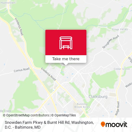 Mapa de Snowden Farm Pkwy & Burnt Hill Rd