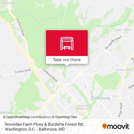 Snowden Farm Pkwy & Burdette Forest Rd map