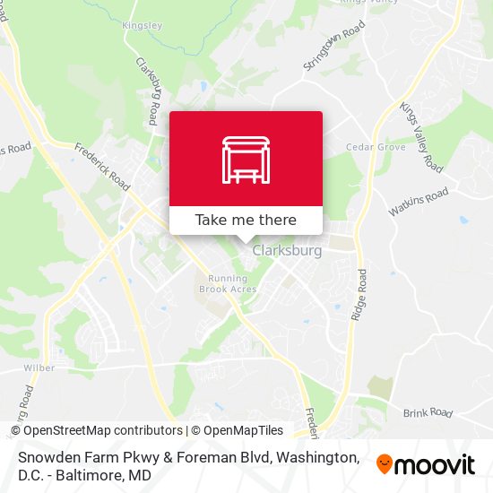 Snowden Farm Pkwy & Foreman Blvd map