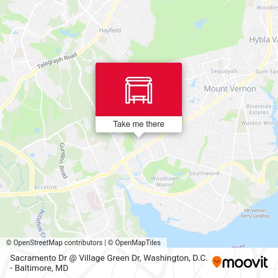 Mapa de Sacramento Dr @ Village Green Dr
