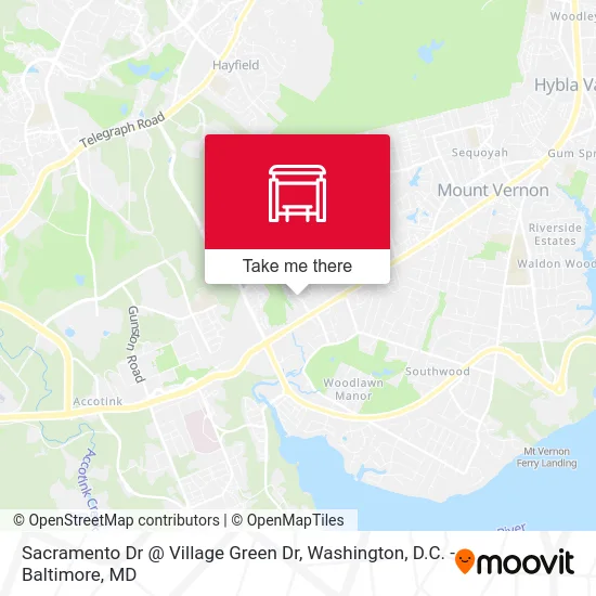 Sacramento Dr @ Village Green Dr map