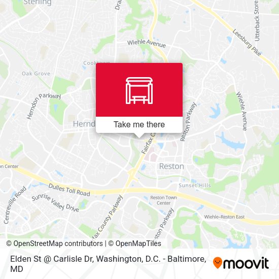 Elden St @ Carlisle Dr map