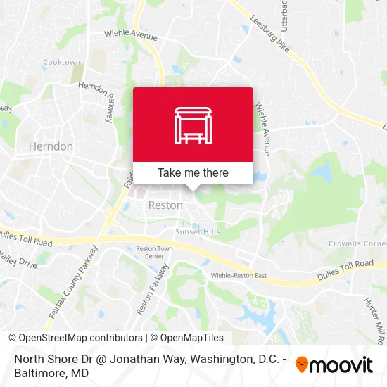 North Shore Dr @ Jonathan Way map