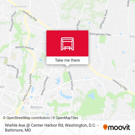 Mapa de Wiehle Ave @ Center Harbor Rd