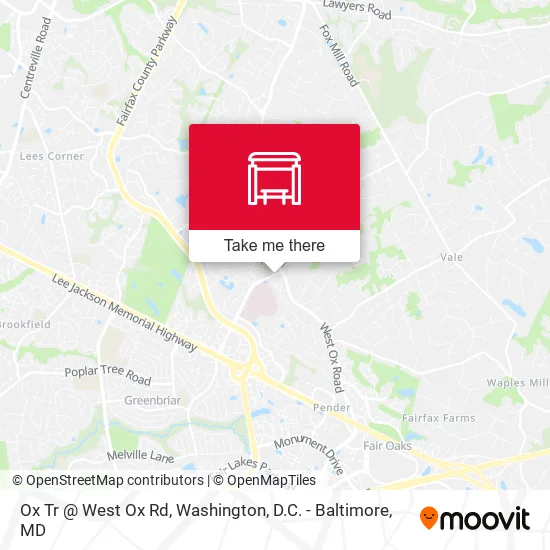 Ox Tr @ West Ox Rd map