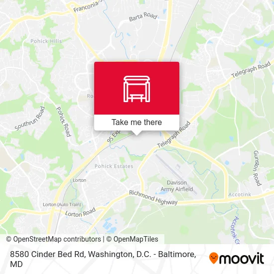 8580 Cinder Bed Rd map