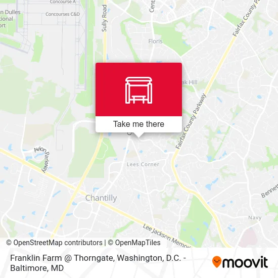 Franklin Farm @ Thorngate map