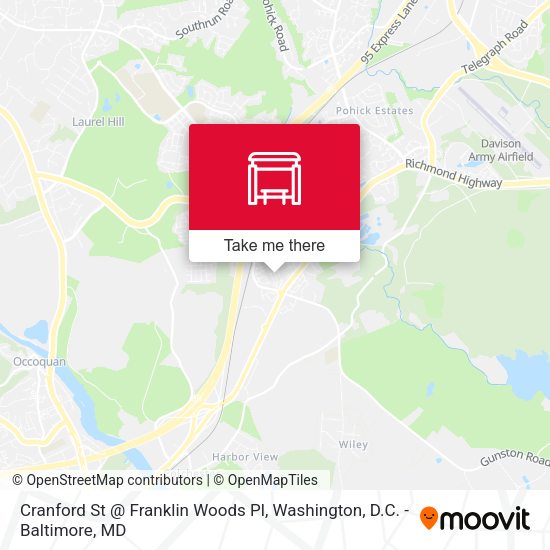 Cranford St @ Franklin Woods Pl map