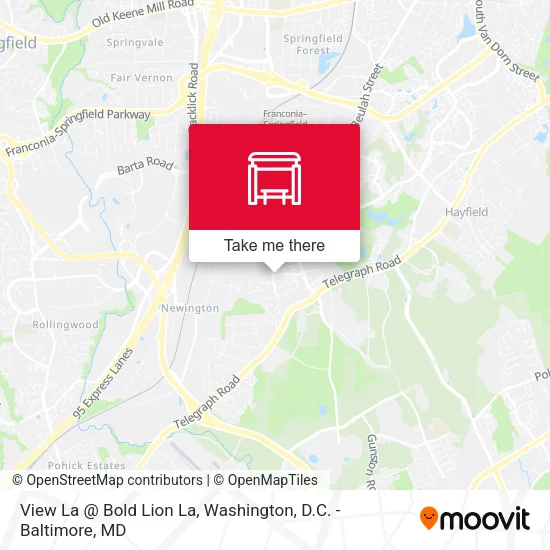 View La @ Bold Lion La map