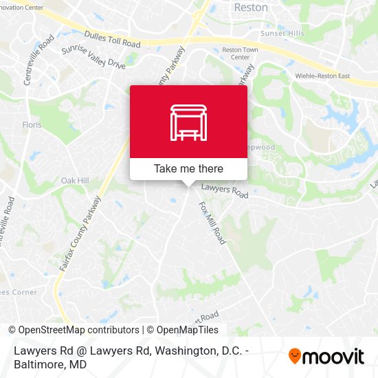 Lawyers Rd @ Lawyers Rd map