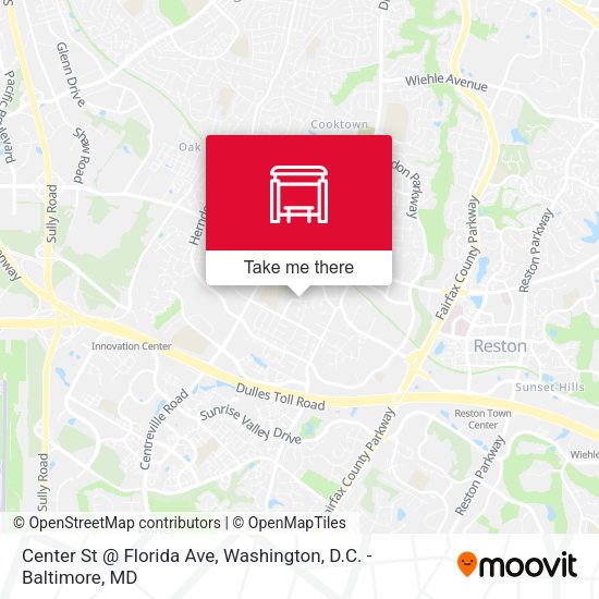 Mapa de Center St @ Florida Ave