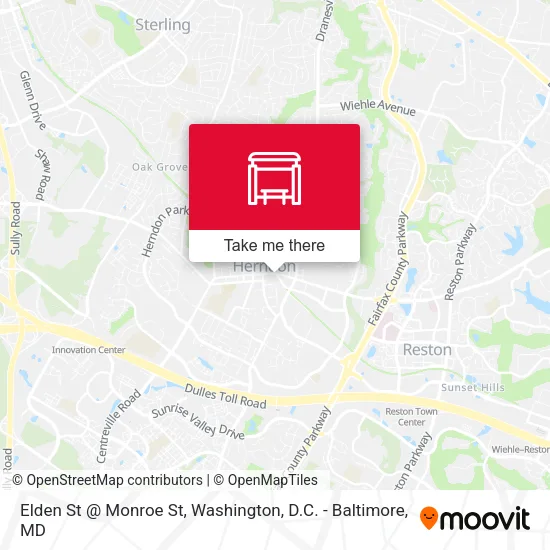 Mapa de Elden St @ Monroe St