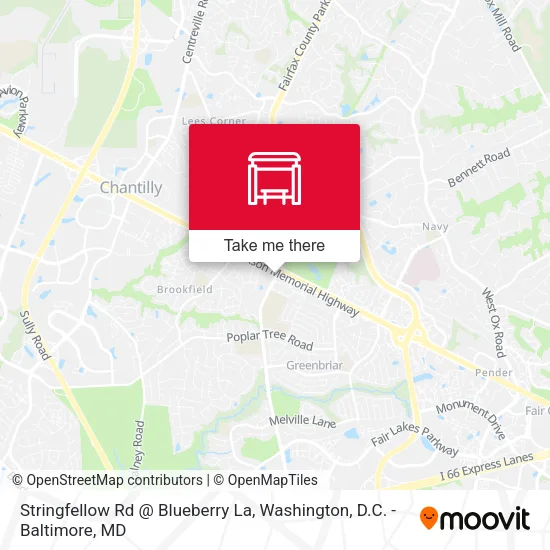 Mapa de Stringfellow Rd @ Blueberry La