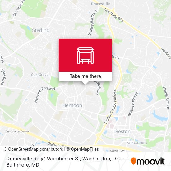 Dranesville Rd @ Worchester St map