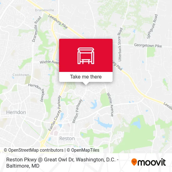 Reston Pkwy @ Great Owl Dr map