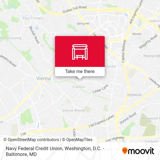 Navy Federal Credit Union map