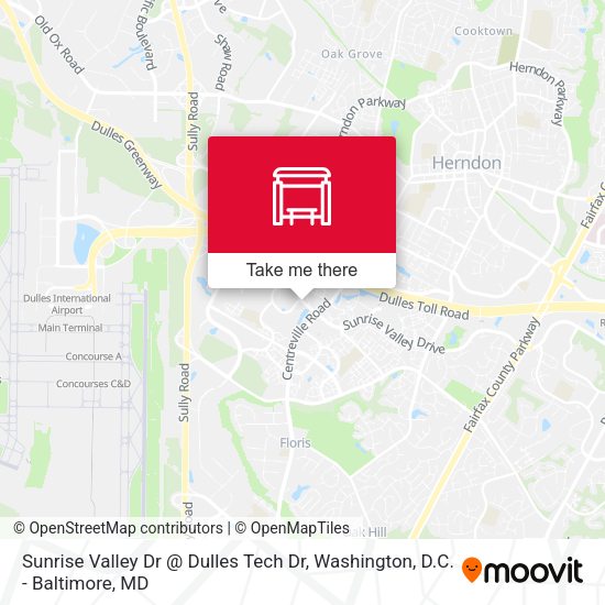 Mapa de Sunrise Valley Dr @ Dulles Tech Dr