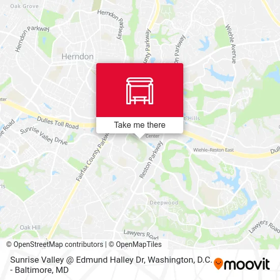 Sunrise Valley @ Edmund Halley Dr map