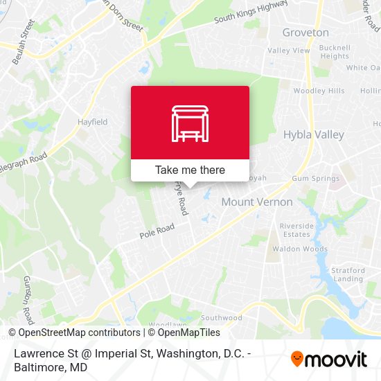 Mapa de Lawrence St @ Imperial St