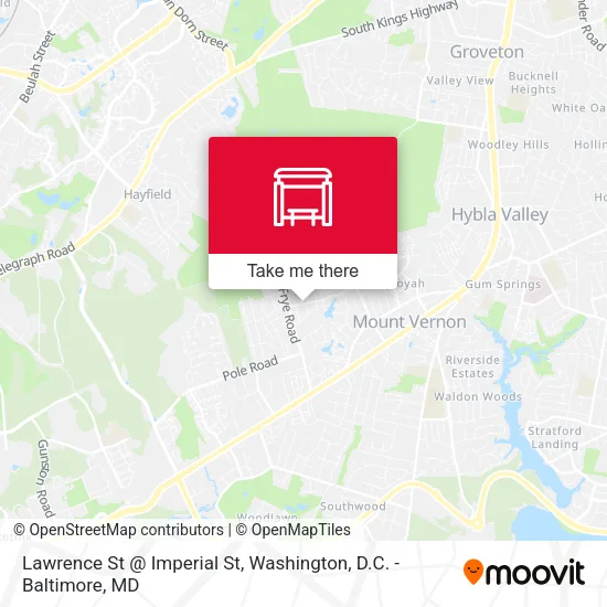 Lawrence St @ Imperial St map