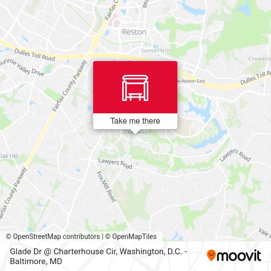 Glade Dr @ Charterhouse Cir map