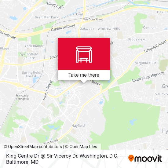 Mapa de King Centre Dr @ Sir Viceroy Dr