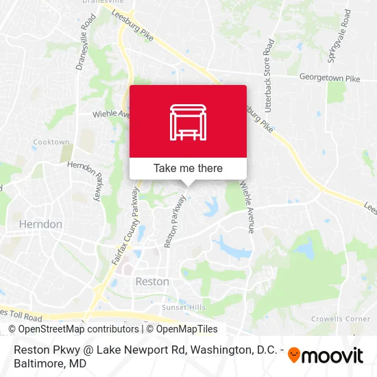Reston Pkwy @ Lake Newport Rd map
