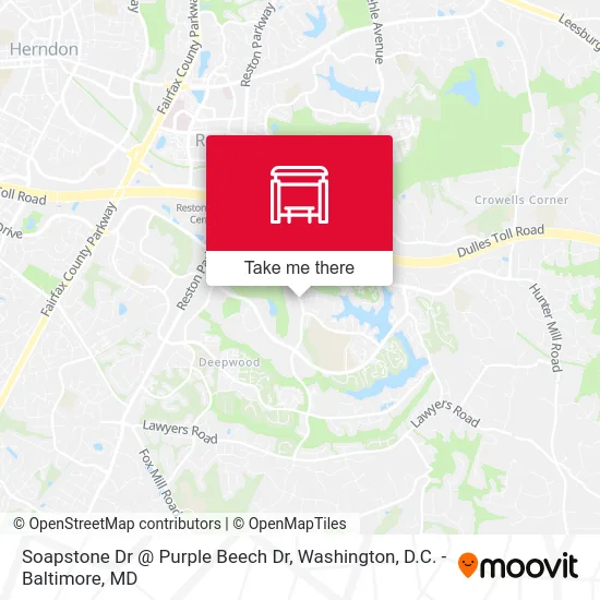 Soapstone Dr @ Purple Beech Dr map