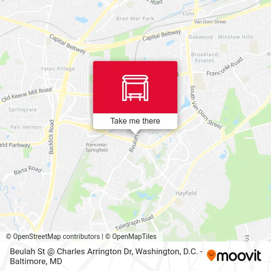 Beulah St @ Charles Arrington Dr map