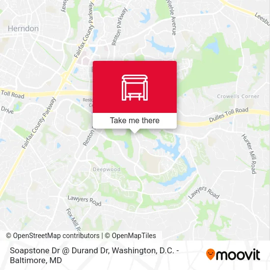 Soapstone Dr @ Durand Dr map