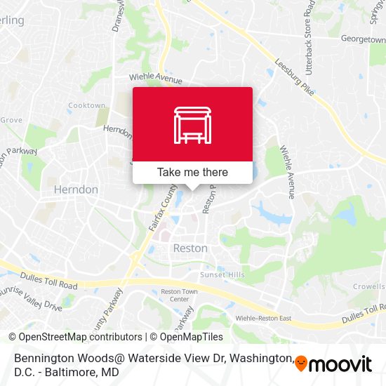 Bennington Woods@ Waterside View Dr map